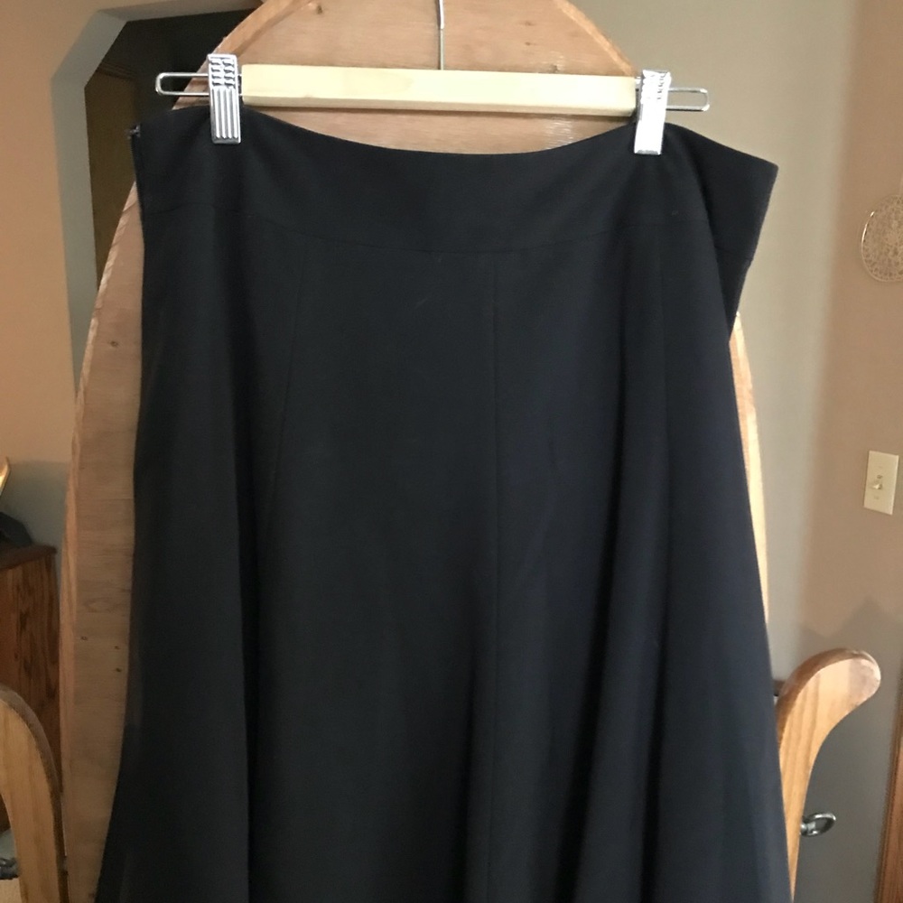Black skirt.